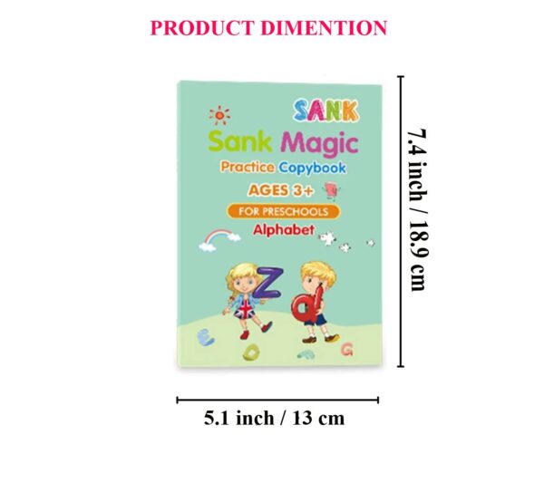 Sank Magic Practice Copybook Set of 4 - Image 8