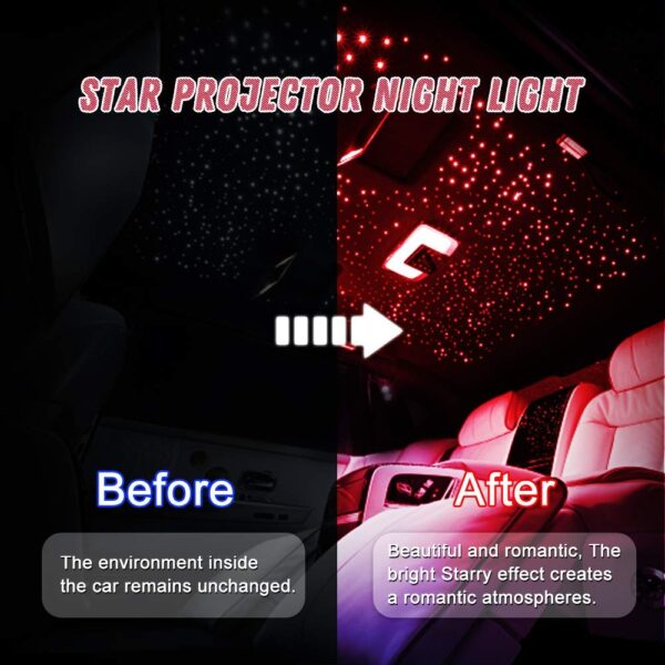 USB Star Projector Night Light Set Of 2 - Image 2