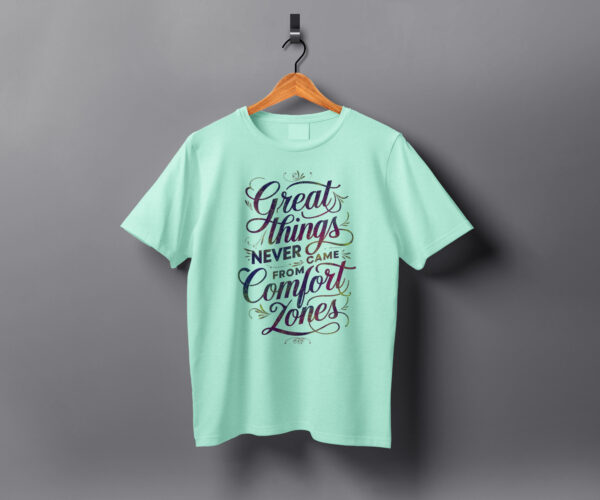 "Great Things" Premium T-shirt S To 3XL Size - Image 5